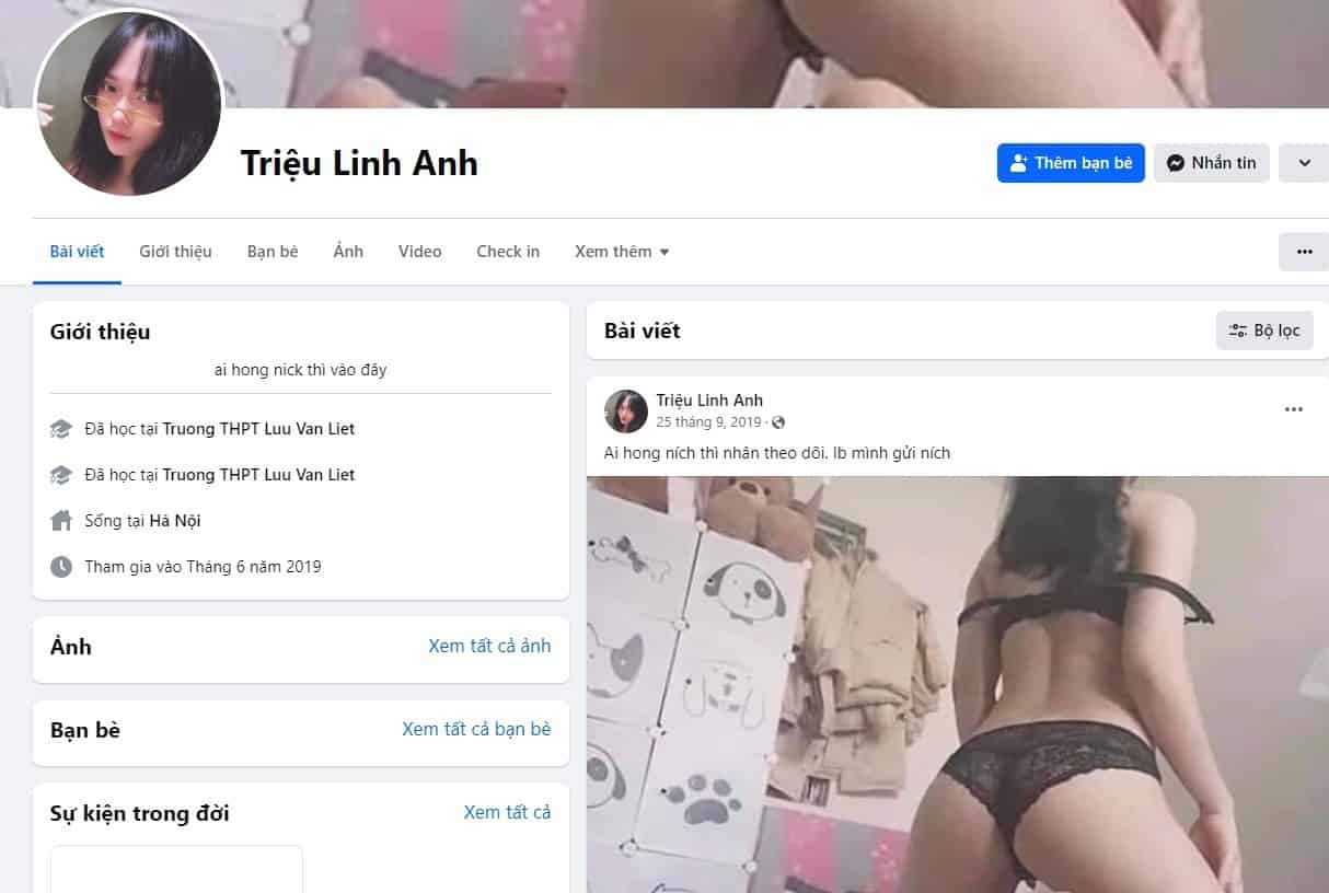 Lộ clip sex Triệu Linh Anh mây mưa